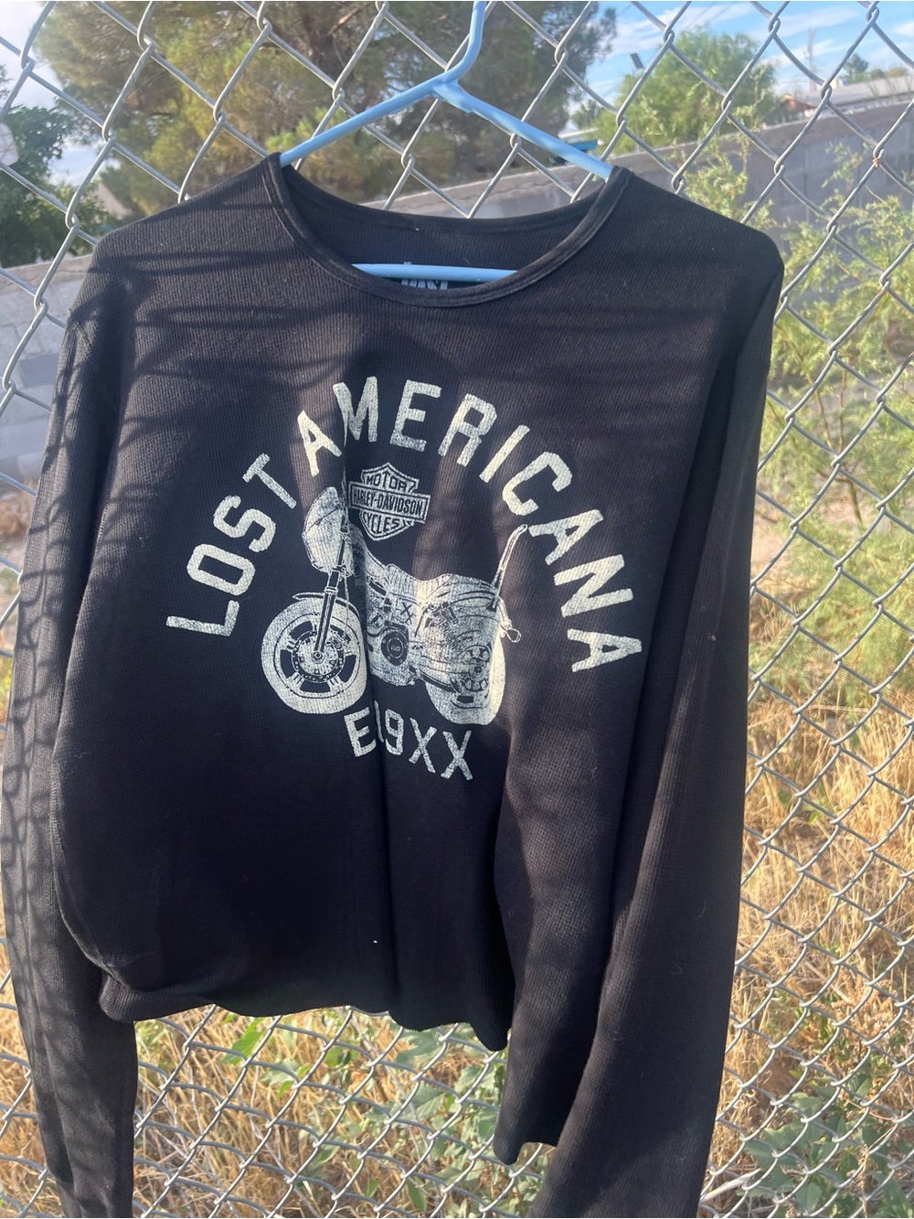 Harley-Davidson x MGK Charcoal Long-Sleeve Graphic Tee